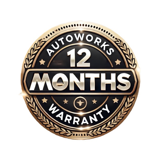 12 month warranty badge